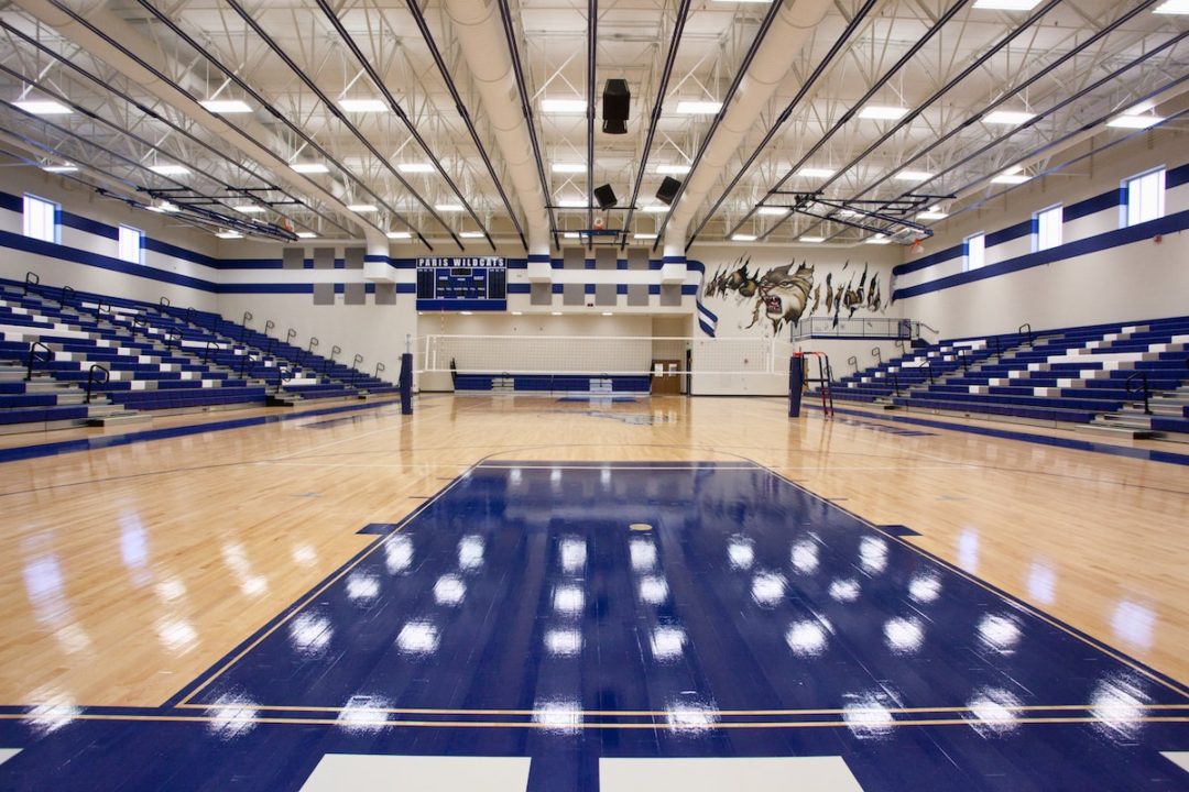 PARIS high school gym