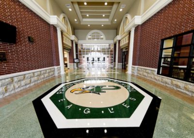High School Main Entrance Prosper TX