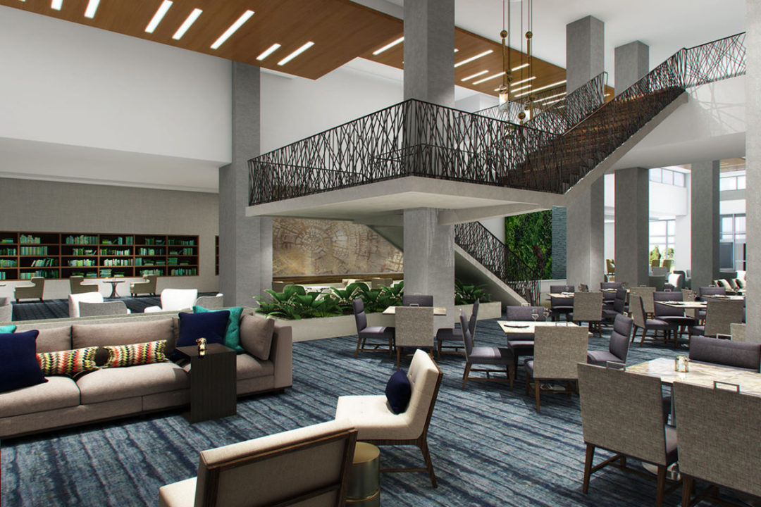 Embassy Suites Lounge Area