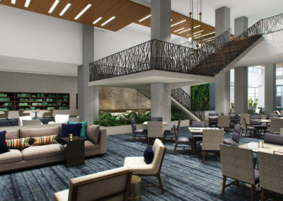 Embassy Suites Lounge Area